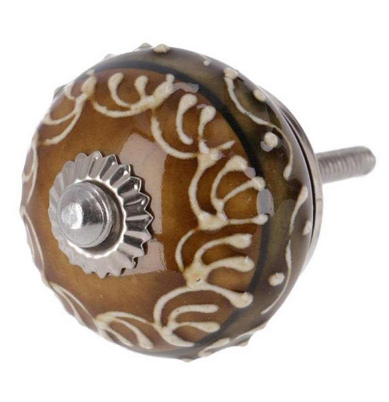 Guru-Shop Möbelknopf 12`er Set Keramik Möbelknopf, Möbelknauf.. von Guru-Shop