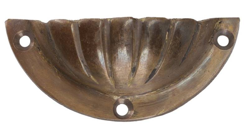 Guru-Shop Möbelknopf Türgriff, Beschlag in klassischer Muschelform,.. von Guru-Shop
