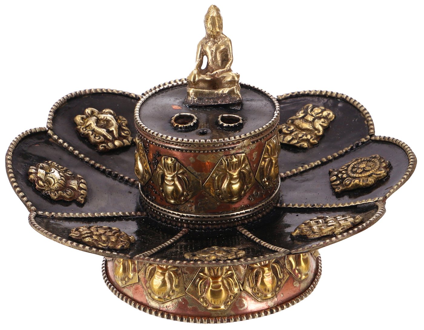 Guru-Shop Räucherstäbchen-Halter Tibetischer Räucherstäbchenhalter, Messing.. Guru-Shop Räucherstäbchen-Halter Tibetischer Räucherstäbchenhalter, Messing.. von Guru-Shop