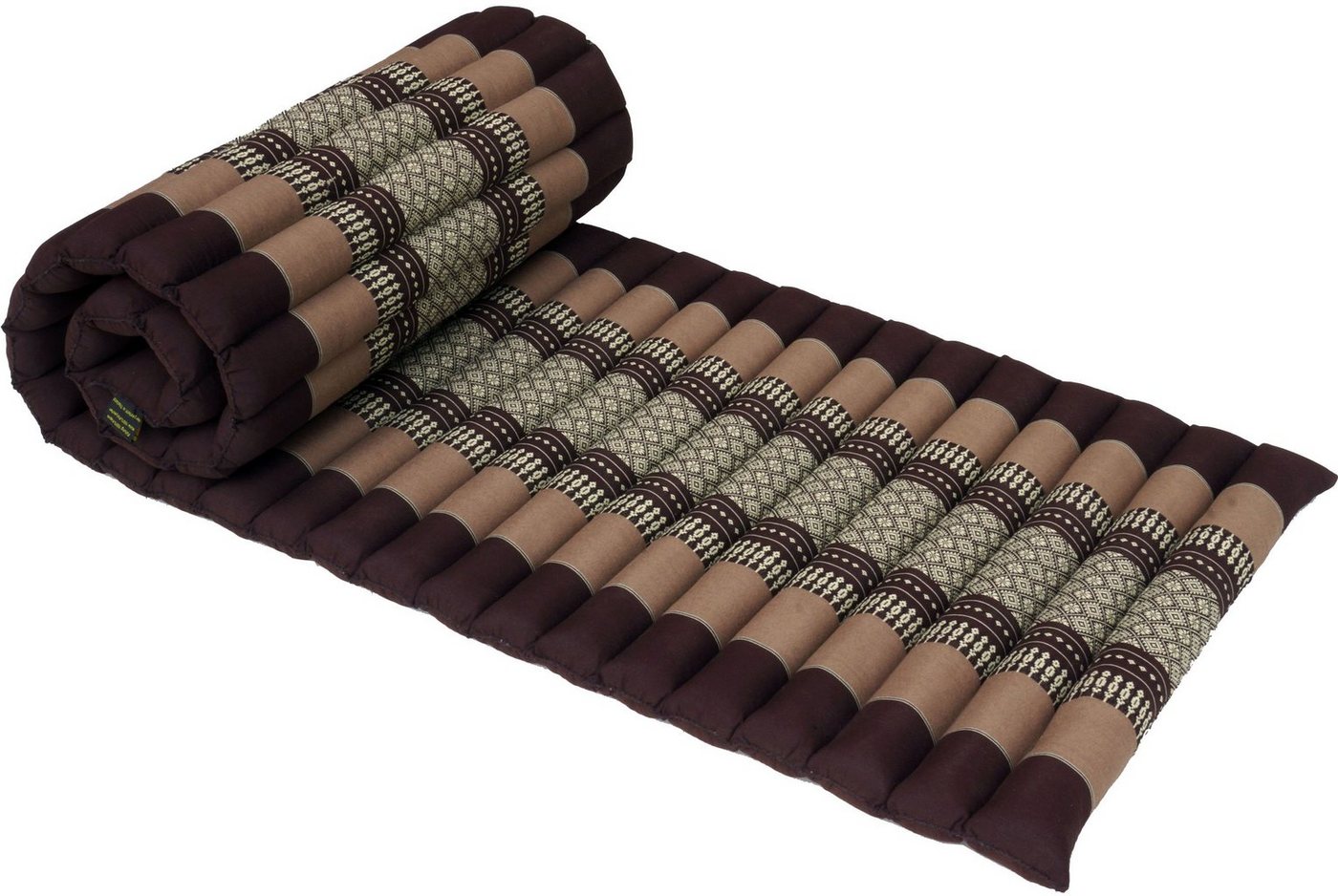 Guru-Shop Sitzkissen Rollbare Thaimatte, Bodenmatte mit Kapokfüllung.. Guru-Shop Sitzkissen Rollbare Thaimatte, Bodenmatte mit Kapokfüllung.. von Guru-Shop