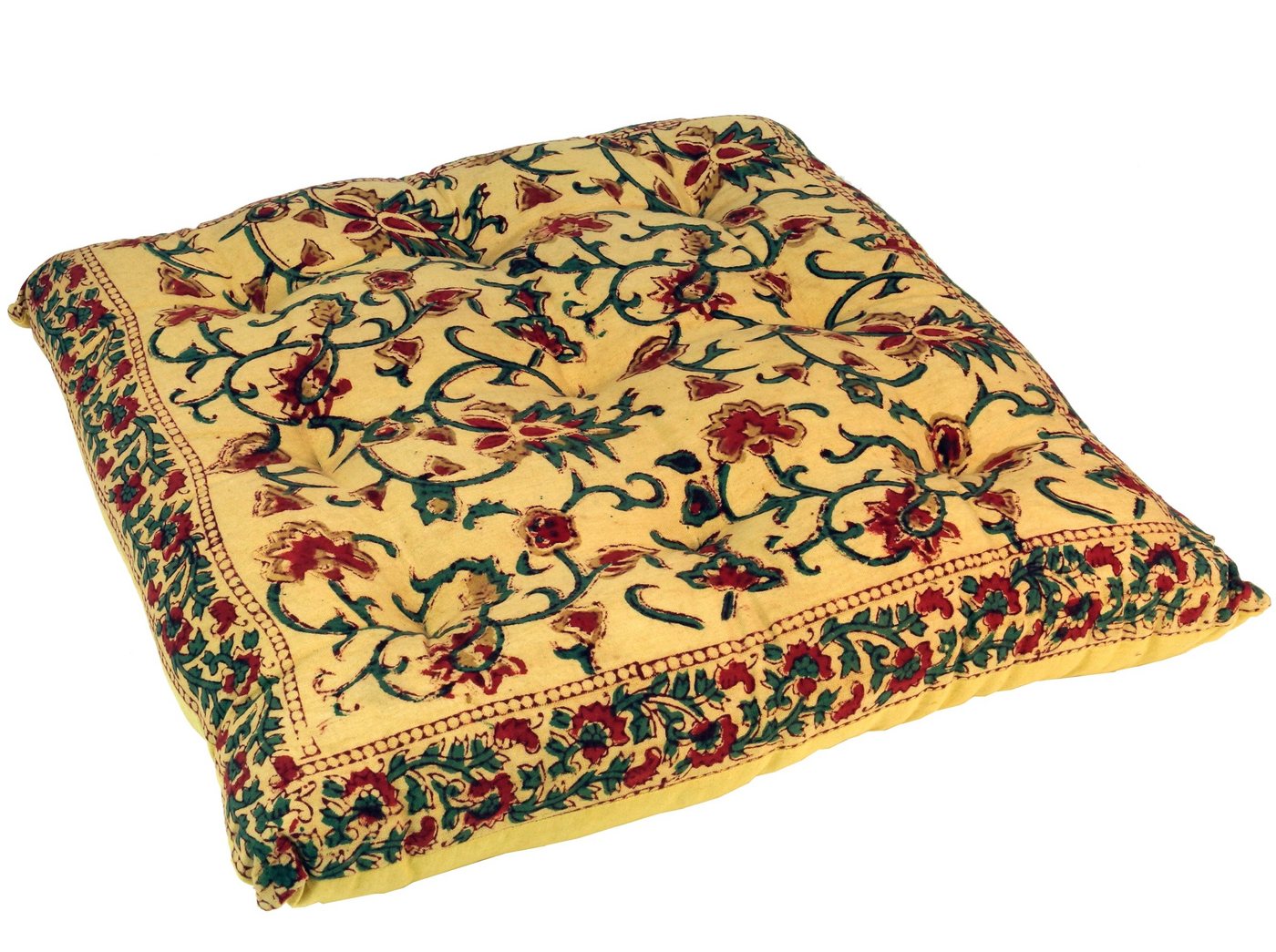 Guru-Shop Sitzkissen Steppkissen, Stuhlkissen 40*40 cm - Modell 6 Guru-Shop Sitzkissen Steppkissen, Stuhlkissen 40*40 cm - Modell 6 von Guru-Shop