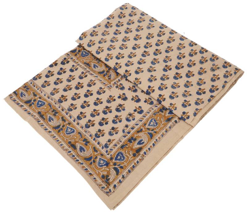 Guru-Shop Tagesdecke Blockdruck Tagesdecke, Bett & Sofaüberwurf,.. von Guru-Shop