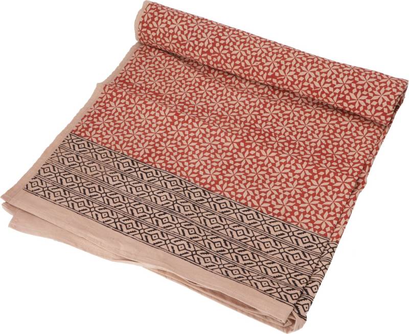 Guru-Shop Tagesdecke Blockdruck Tagesdecke, Bett & Sofaüberwurf,.. von Guru-Shop