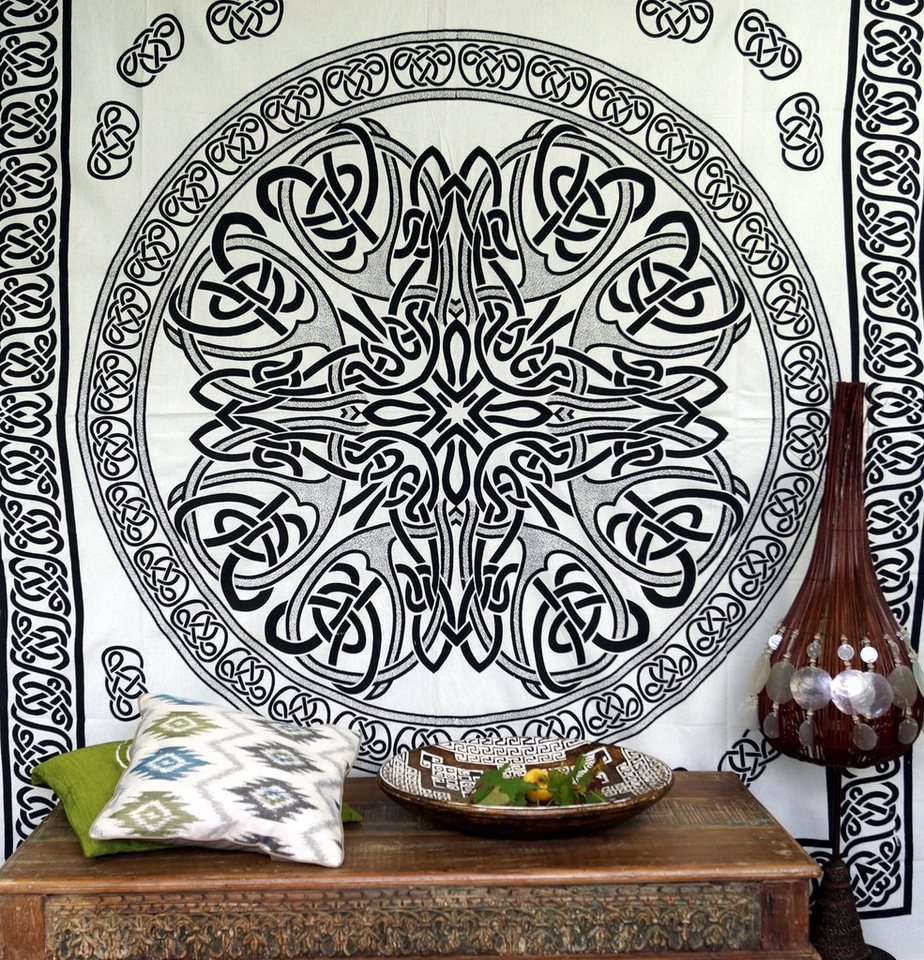 Guru-Shop Tagesdecke Wandbehang, Wandtuch, Mandala, Tagesdecke.. von Guru-Shop