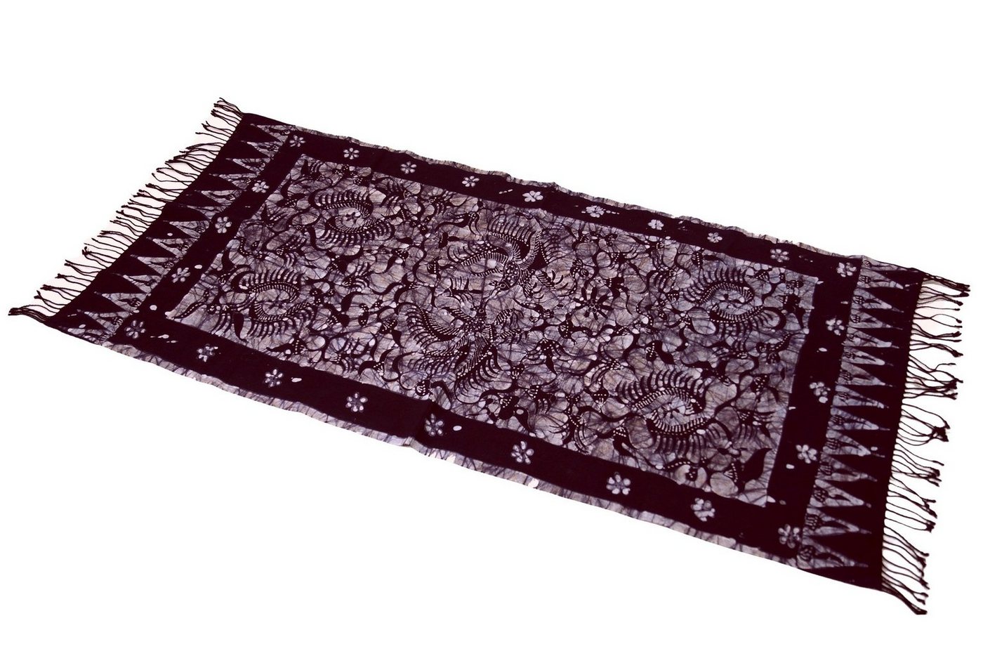 Guru-Shop Tischläufer Batik Tischläufer, Wandbehang aus Indonesien -.. von Guru-Shop