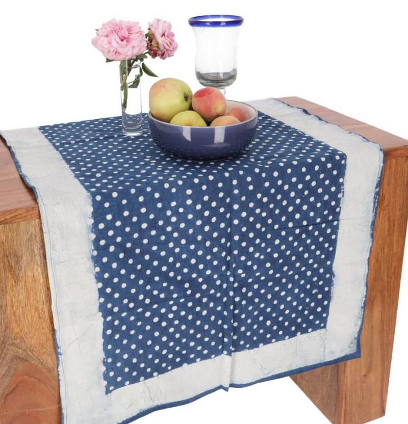 Guru-Shop Tischläufer Tischdecke, Tischläufer Blockdruck, Boho.. von Guru-Shop