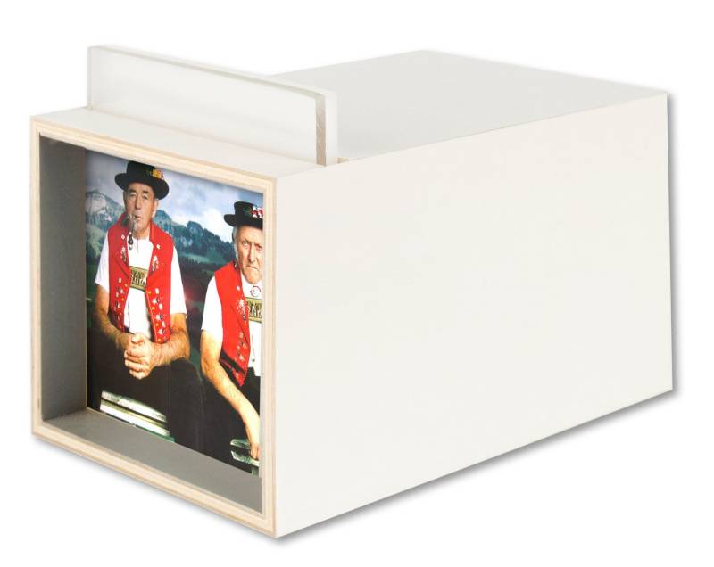 Guru-Shop Tischleuchte Mini Leuchtkasten, Bilderleuchte, beleuchteter.., Leuchtmittel nicht inklusive von Guru-Shop