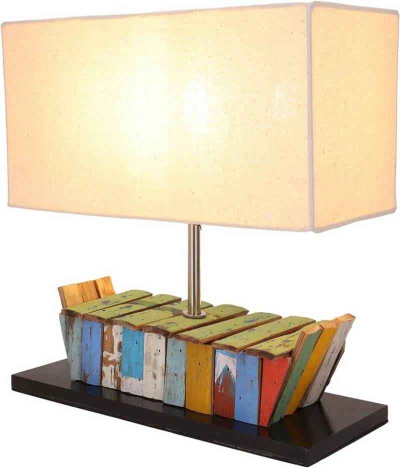 Guru-Shop Tischleuchte Tischlampe, Shabby Chic Look, in Bali.., Leuchtmittel nicht inklusive Guru-Shop Tischleuchte Tischlampe, Shabby Chic Look, in Bali.., Leuchtmittel nicht inklusive von Guru-Shop