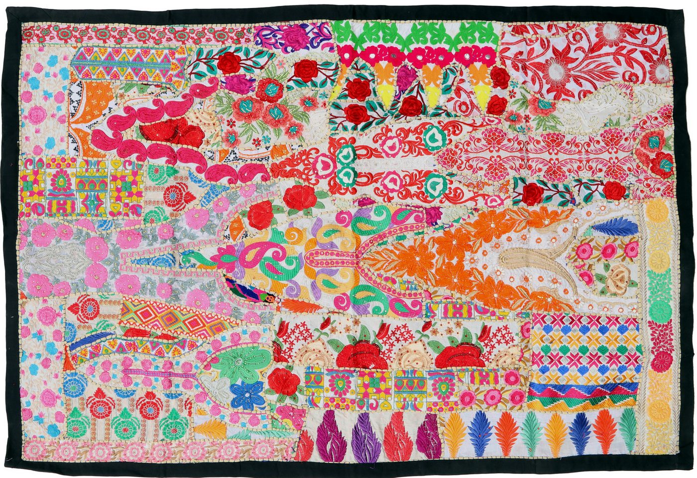 Guru-Shop Wandteppich Indischer Wandteppich Patchwork Wandbehang,.., Höhe: 100 mm Guru-Shop Wandteppich Indischer Wandteppich Patchwork Wandbehang,.., Höhe: 100 mm von Guru-Shop
