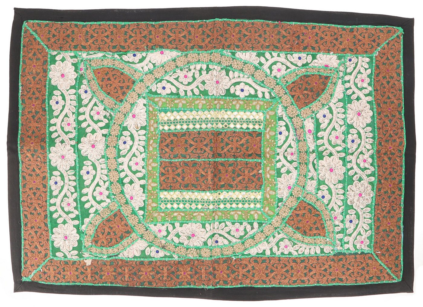 Guru-Shop Wandteppich Indischer Wandteppich Patchwork.., Höhe: 65 mm Guru-Shop Wandteppich Indischer Wandteppich Patchwork.., Höhe: 65 mm von Guru-Shop