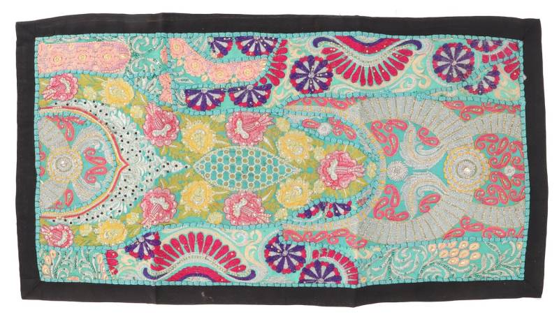 Guru-Shop Wandteppich Orientalischer Tischläufer, Wandbehang,.., Höhe: 85 mm von Guru-Shop