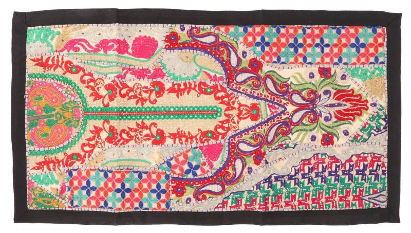 Guru-Shop Wandteppich Orientalischer Tischläufer, Wandbehang,.., Höhe: 85 mm Guru-Shop Wandteppich Orientalischer Tischläufer, Wandbehang,.., Höhe: 85 mm von Guru-Shop