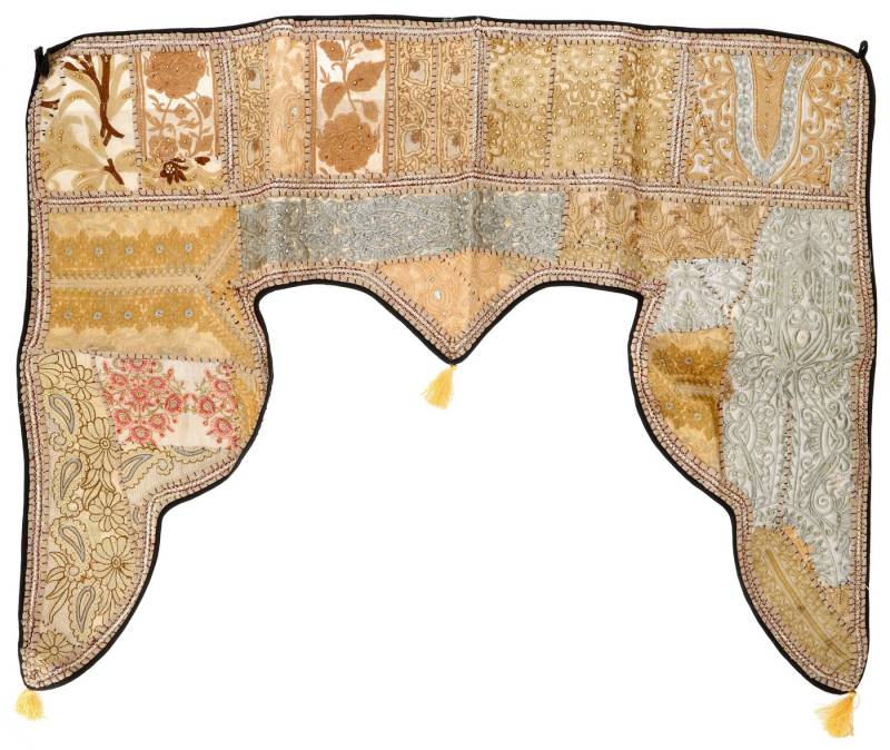 Guru-Shop Wandteppich Orientalischer Wandbehang, indischer Türbehang,.., Höhe: 80 mm von Guru-Shop