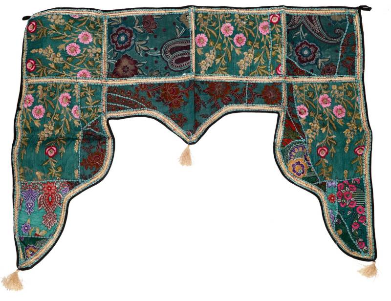 Guru-Shop Wandteppich Orientalischer Wandbehang, indischer Türbehang,.., Höhe: 80 mm von Guru-Shop