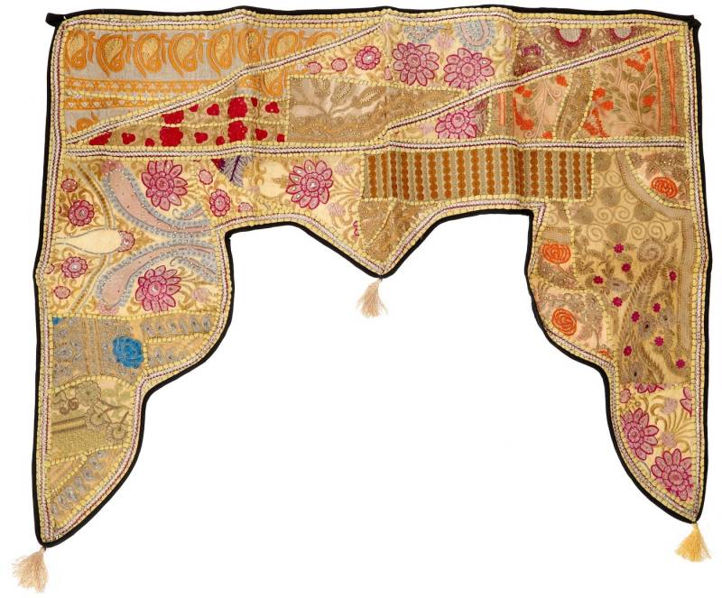 Guru-Shop Wandteppich Orientalischer Wandbehang, indischer Türbehang,.., Höhe: 80 mm von Guru-Shop