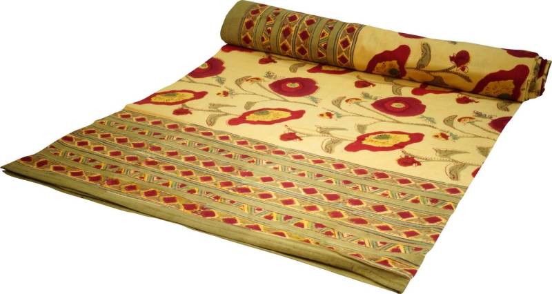 Guru-Shop Tagesdecke Blockdruck Tagesdecke, Bett & Sofaüberwurf,.. von Guru-Shop