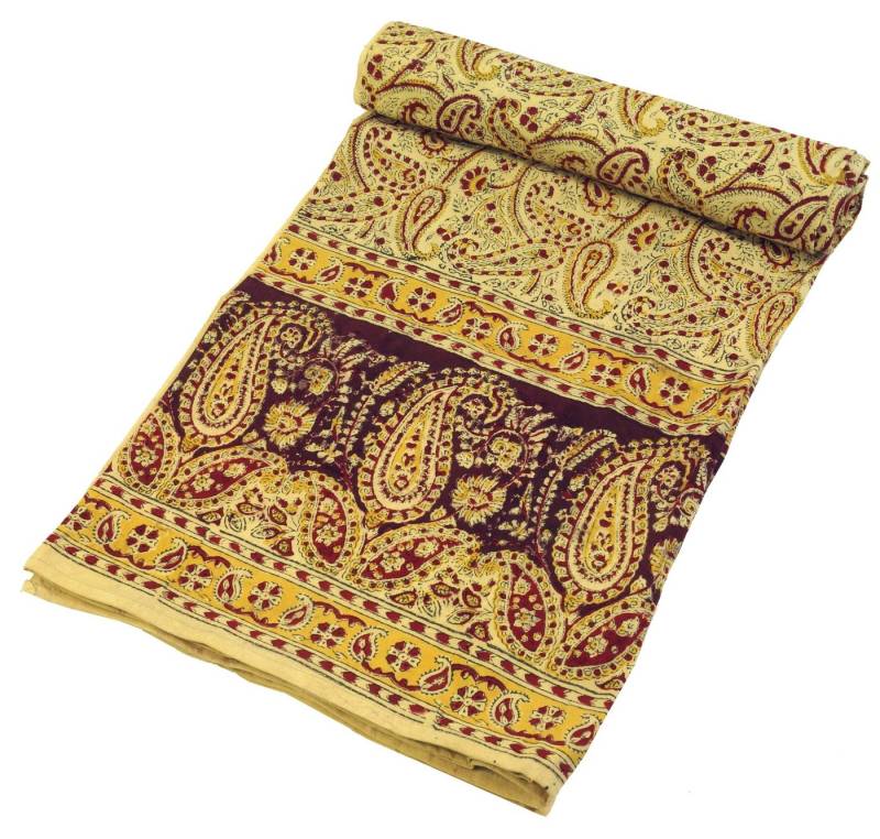 Guru-Shop Tagesdecke Blockdruck Tagesdecke, Bett & Sofaüberwurf,.. Guru-Shop Tagesdecke Blockdruck Tagesdecke, Bett & Sofaüberwurf,.. von Guru-Shop