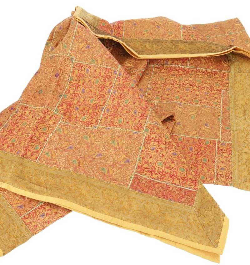 Guru-Shop Tagesdecke Orientalische Patchwork Brokatdecke, indische.. von Guru-Shop