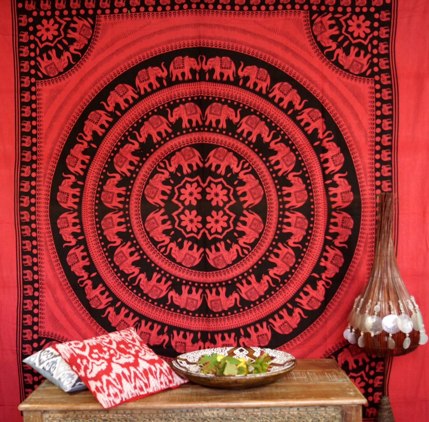 Tagesdecke Wandbehang, Wandtuch, Mandala, Tagesdecke.., Guru-Shop von Guru-Shop