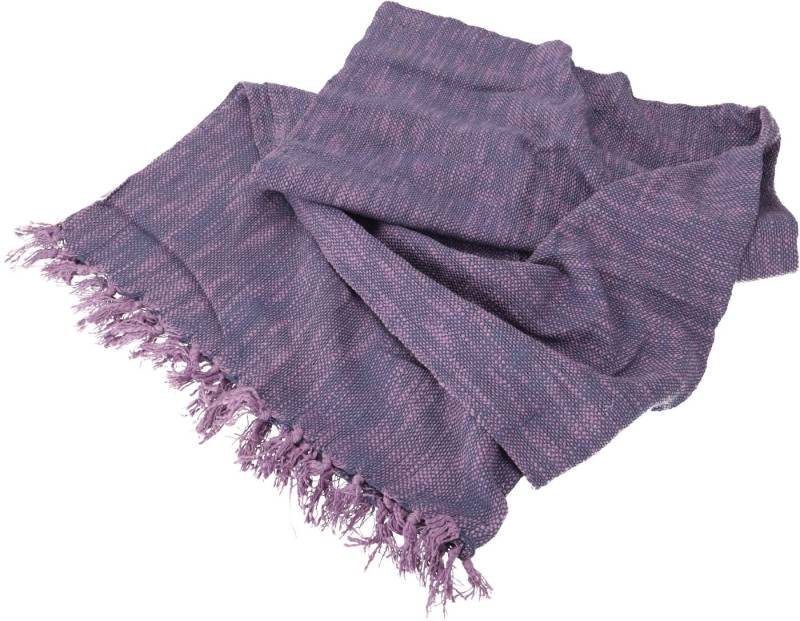 Guru-Shop Tagesdecke Weiche gewebte Decke aus Baumwolle mit Fransen.. von Guru-Shop