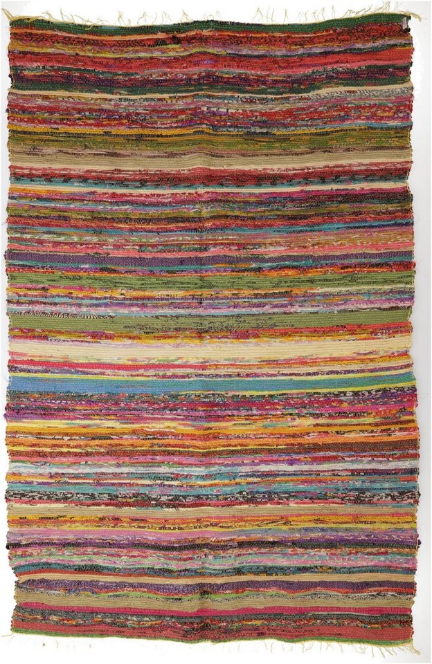Guru-Shop Teppich Leichter Flickenteppich, Flickendecke 100*160.., Höhe: 100 mm von Guru-Shop