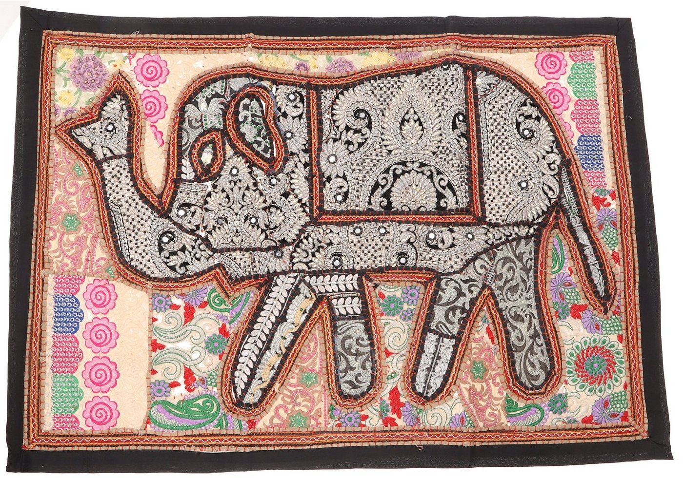 Wandteppich Orientalischer Elefant Tischläufer, Wandbehang,.., Guru-Shop, Höhe: 95 mm von Guru-Shop