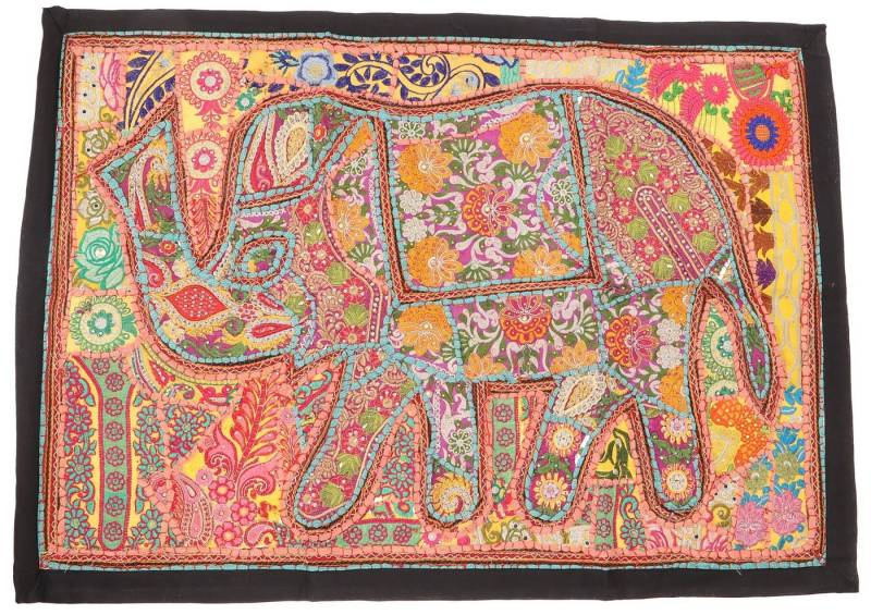 Wandteppich Orientalischer Elefant Tischläufer, Wandbehang,.., Guru-Shop, Höhe: 95 mm von Guru-Shop