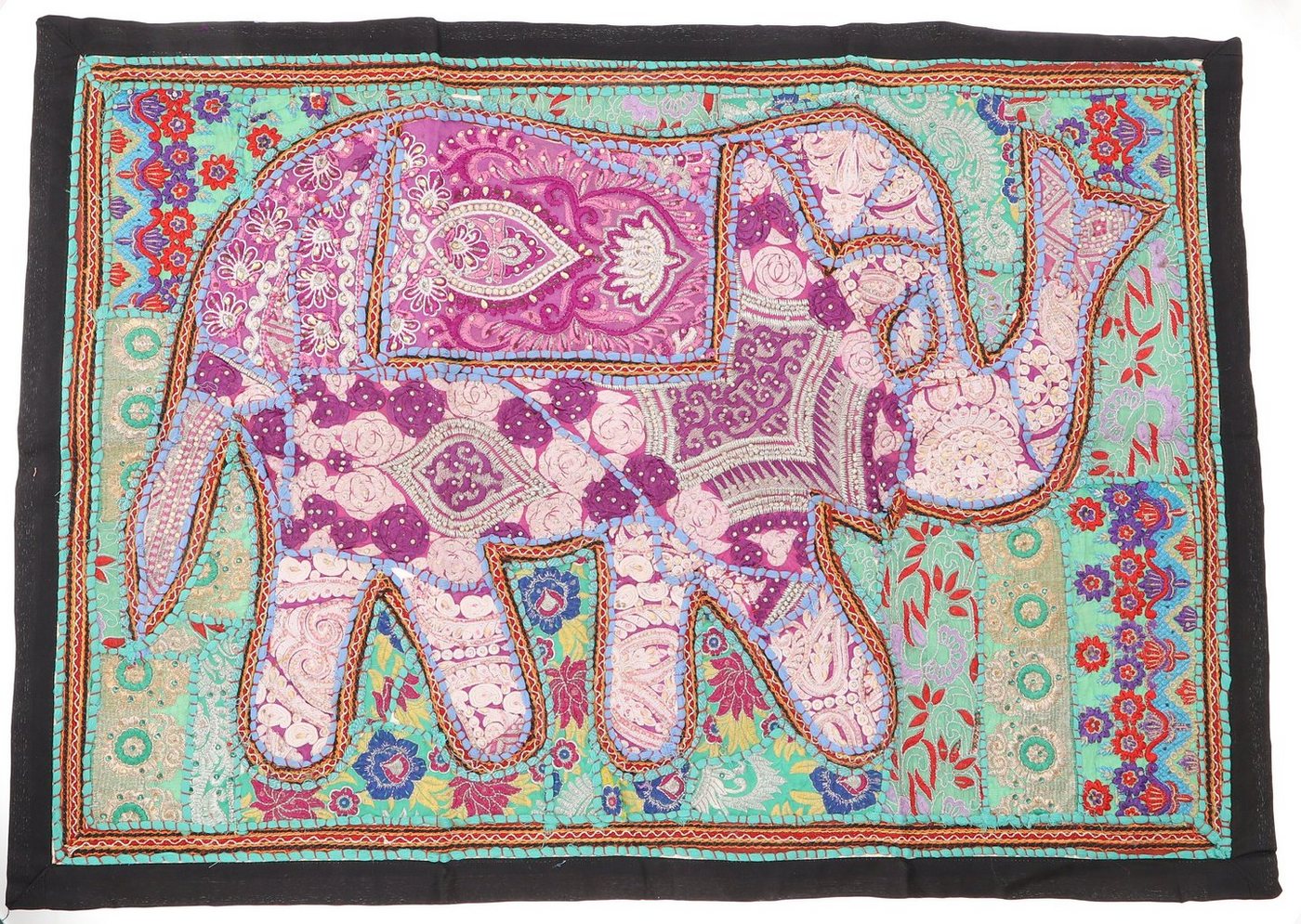 Wandteppich Orientalischer Elefant Tischläufer, Wandbehang,.., Guru-Shop, Höhe: 95 mm von Guru-Shop