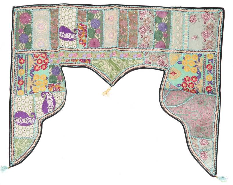Guru-Shop Wandteppich Orientalischer Wandbehang, indischer Türbehang,.., Höhe: 80 mm von Guru-Shop