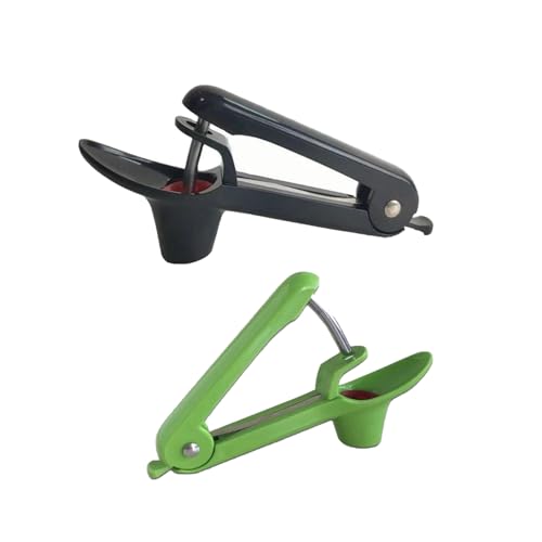Gurxi Kirschentkerner Entkerner kirschen Kirschkernentferner Kirschentsteiner Kirschsteinentferner Tragbarer Pflückhilfe Kirschkernentferner Entkerne Pit Remover Tool für Obst Pflaumen Oliven Cherries von Gurxi