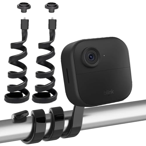 Flexible Twist Mount, Kamera Halterung kompatibel mit Blink Indoor/Blink Mini/Mini 2, Blink Outdoor 4 (4th Gen)/ (3rd Gen), Blink XT/XT2,Keine Bohrungen, Flexible Twist Halterung von Gusfeliz