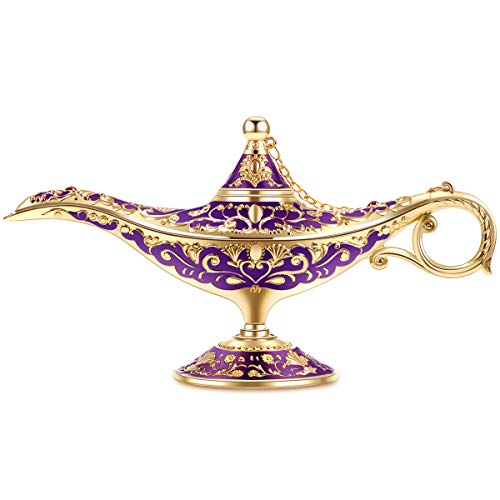 Gusnilo Aladdin Magische Lampe im VintageStil, SammlerEditionHochzeitstischdekoration, Sammlerstück seltene, klassische arabische Requisiten, AladdinTopf & zartes Geschenk für PartyGeburtstag Gusnilo Aladdin Magische Lampe im VintageStil, SammlerEditionHochzeitstischdekoration, Sammlerstück seltene, klassische arabische Requisiten, AladdinTopf & zartes Geschenk für PartyGeburtstag von Gusnilo