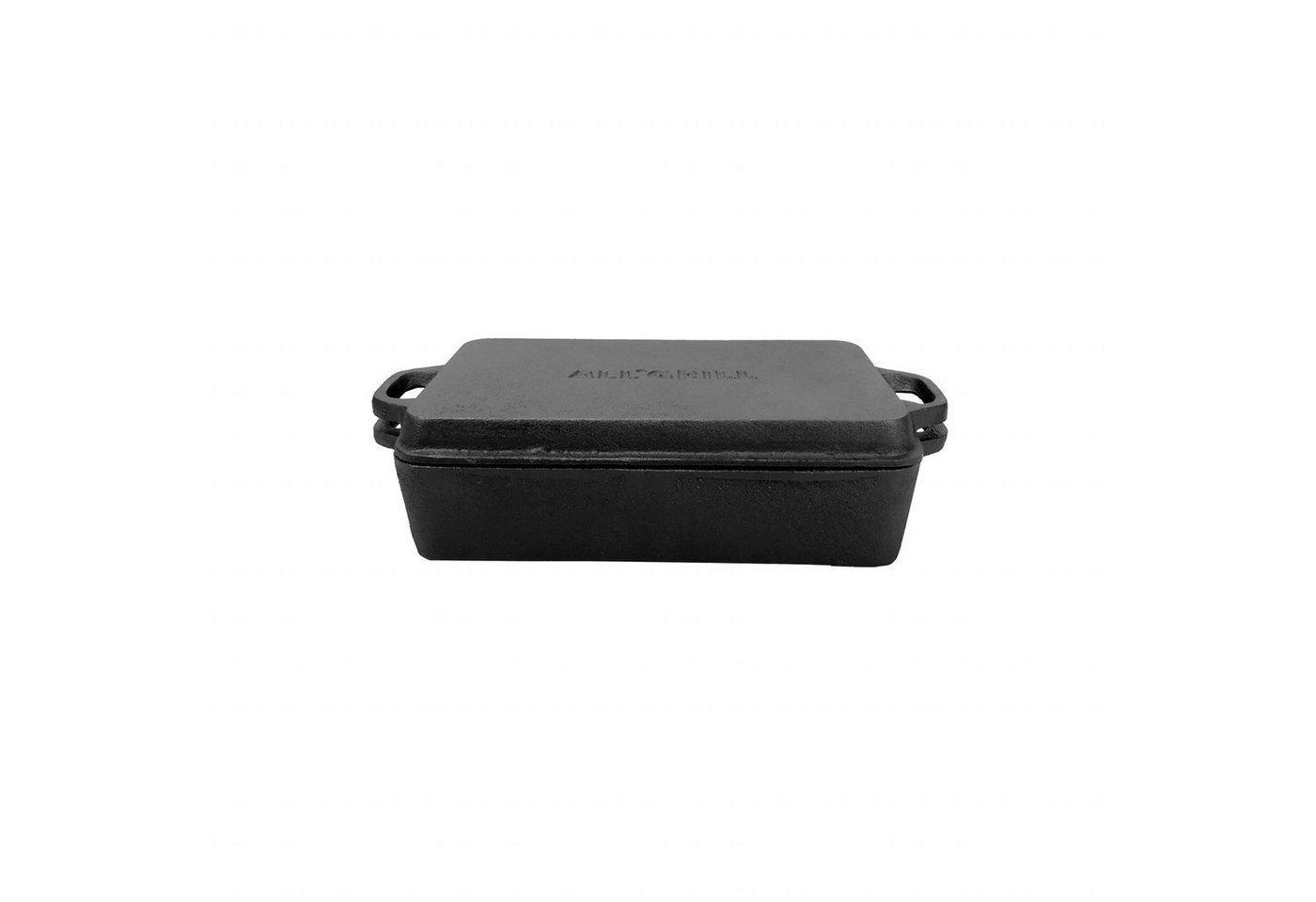 Gusseisenkuss Schmortopf Gusseisenkuss® 2-in-1 Casserole mit Deckel 28 x 17 cm Volumen 1,5 von Gusseisenkuss