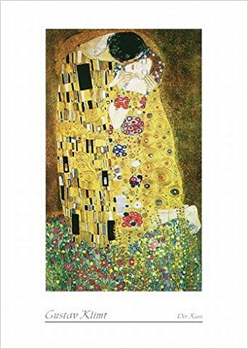 Gustav Klimt - Der Kuss, 1908 Poster Kunstdruck (70 x 50cm) von Gustav Klimt