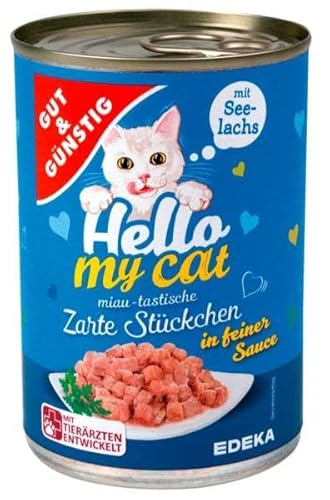 EDEKA GUT & GUNSTIG Katzenfutter Nassfutter 415G PUSZ.SOS CZARNIAK / 20 EDEKA GUT & GUNSTIG Katzenfutter Nassfutter 415G PUSZ.SOS CZARNIAK / 20 von Gut & Günstig