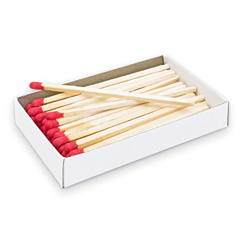 Gut und Günstig 45x XL Streichholz Kaminhölzer 10cm extra lang Zündhölzer Grillanzünder Kaminanzünder von Gut & Günstig