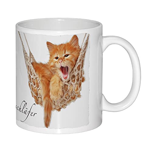 Becher Katze Guten Morgen Keramik Becher von Guten-Morgen-Becher