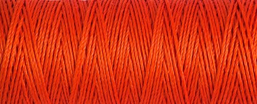 Gutermann Topstitch Thread, Polyester, Vivid Orange 0155, 5.5 x 1.8 x 1.8 cm, 30 von Gutermann
