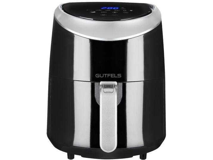GUTFELS Heißluftfritteuse AIRFRY 3010 , schwarz, B:21,5cm H:32,5cm T:34cm, Fritteusen GUTFELS Heißluftfritteuse AIRFRY 3010 , schwarz, B:21,5cm H:32,5cm T:34cm, Fritteusen von Gutfels
