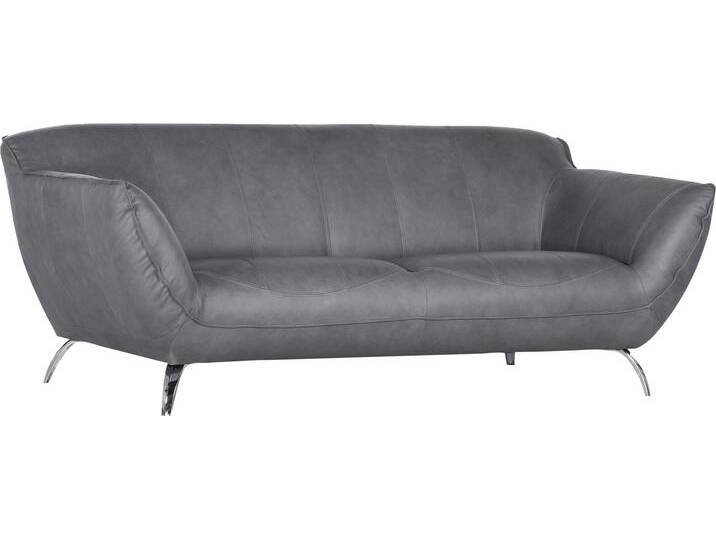 2-Sitzer GUTMANN FACTORY Venezuela , grau, B:205cm H:83cm T:100cm, Sofas von Gutmann-Factory