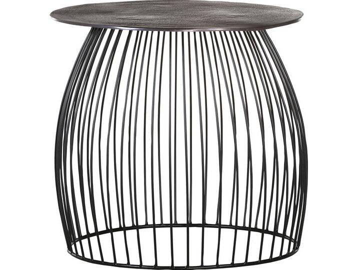 Beistelltisch GUTMANN FACTORY Coffee , schwarz (schwarz, schwarz, schwarz), B:51cm H:49cm T:51cm, Tische von Gutmann-Factory