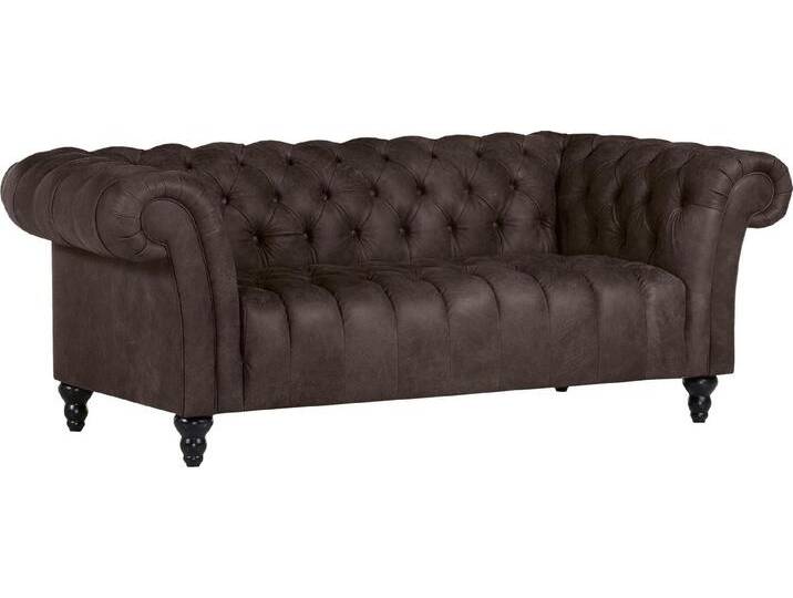 Gutmann Factory 3-Sitzer Amazonas, Bezug aus weichem Anilinleder, braun, braun Gutmann Factory 3-Sitzer Amazonas, Bezug aus weichem Anilinleder, braun, braun von Gutmann-Factory