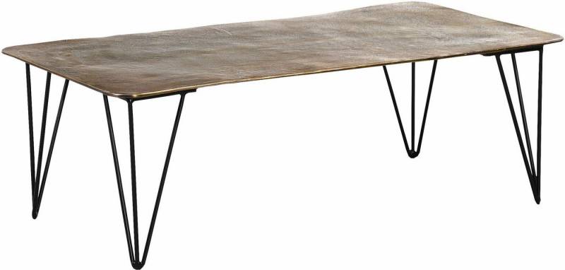 Gutmann Factory Couchtisch, mit rechteckiger Tischplatte aus Aluminium von Gutmann Factory