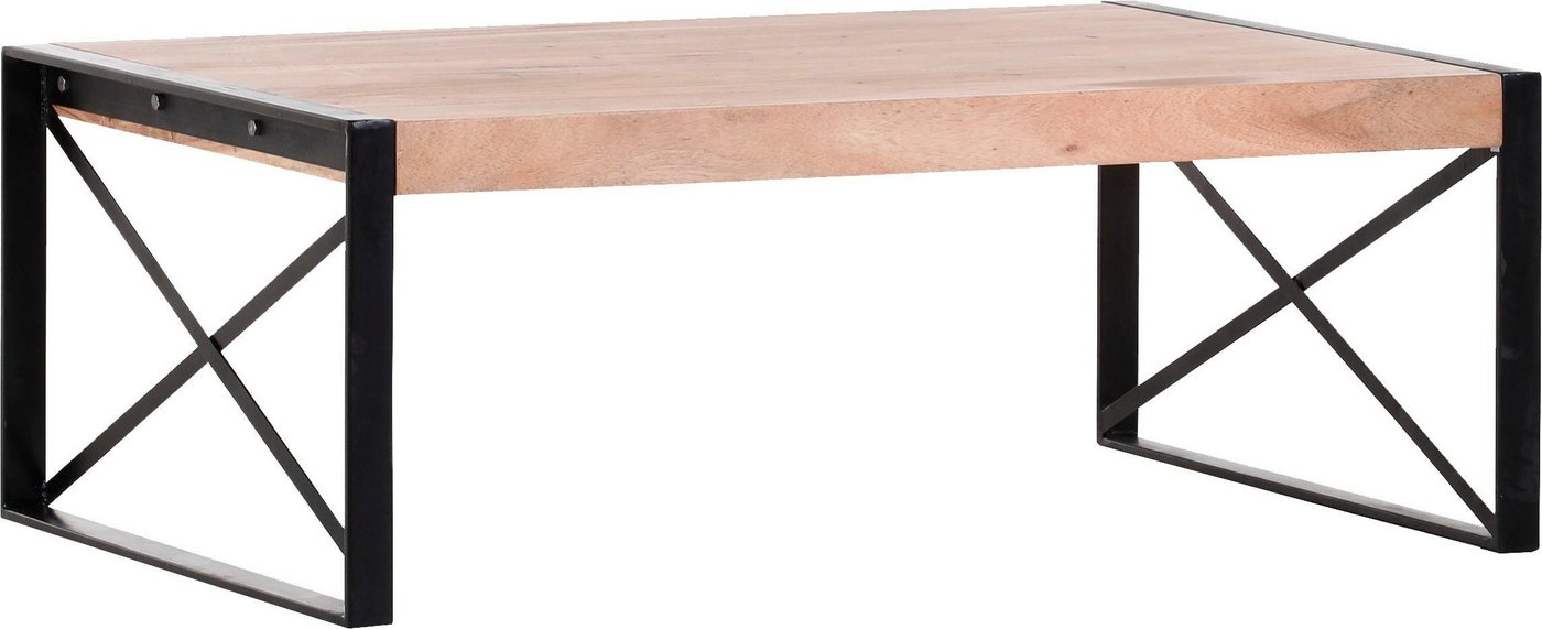 Gutmann Factory Couchtisch Downtown, aus massivem Akazienholz, Breite 110 cm von Gutmann Factory