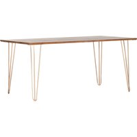 Gutmann Factory Esstisch "Scan" mit goldfarbenen Beinen Gutmann Factory Esstisch "Scan" mit goldfarbenen Beinen von Gutmann Factory