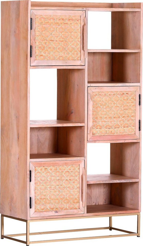Gutmann Factory Highboard Belkin, Stauraumschrank mit extravaganter Rattanfront, Breite 80 cm Gutmann Factory Highboard Belkin, Stauraumschrank mit extravaganter Rattanfront, Breite 80 cm von Gutmann Factory