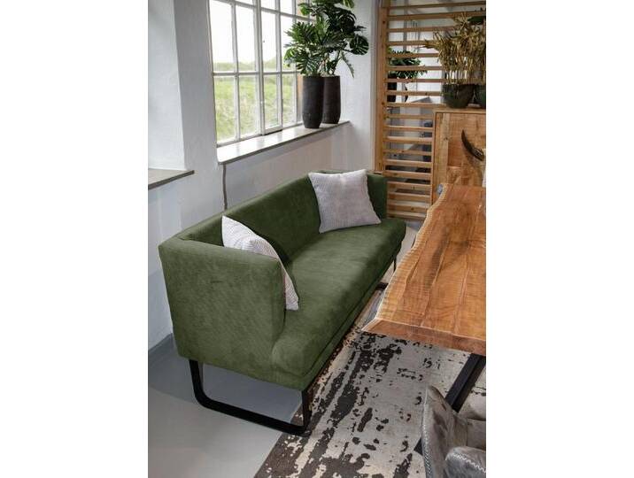 Gutmann Factory Küchensofa, Breite 170 cm, Metallfüße, grün von Gutmann-Factory
