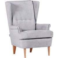 Gutmann Factory Ohrensessel "Versailles" Gestell antikfarben oder eiche natur von Gutmann Factory