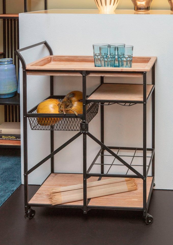 Gutmann Factory Servierwagen, zusammenklappbar Gutmann Factory Servierwagen, zusammenklappbar von Gutmann Factory