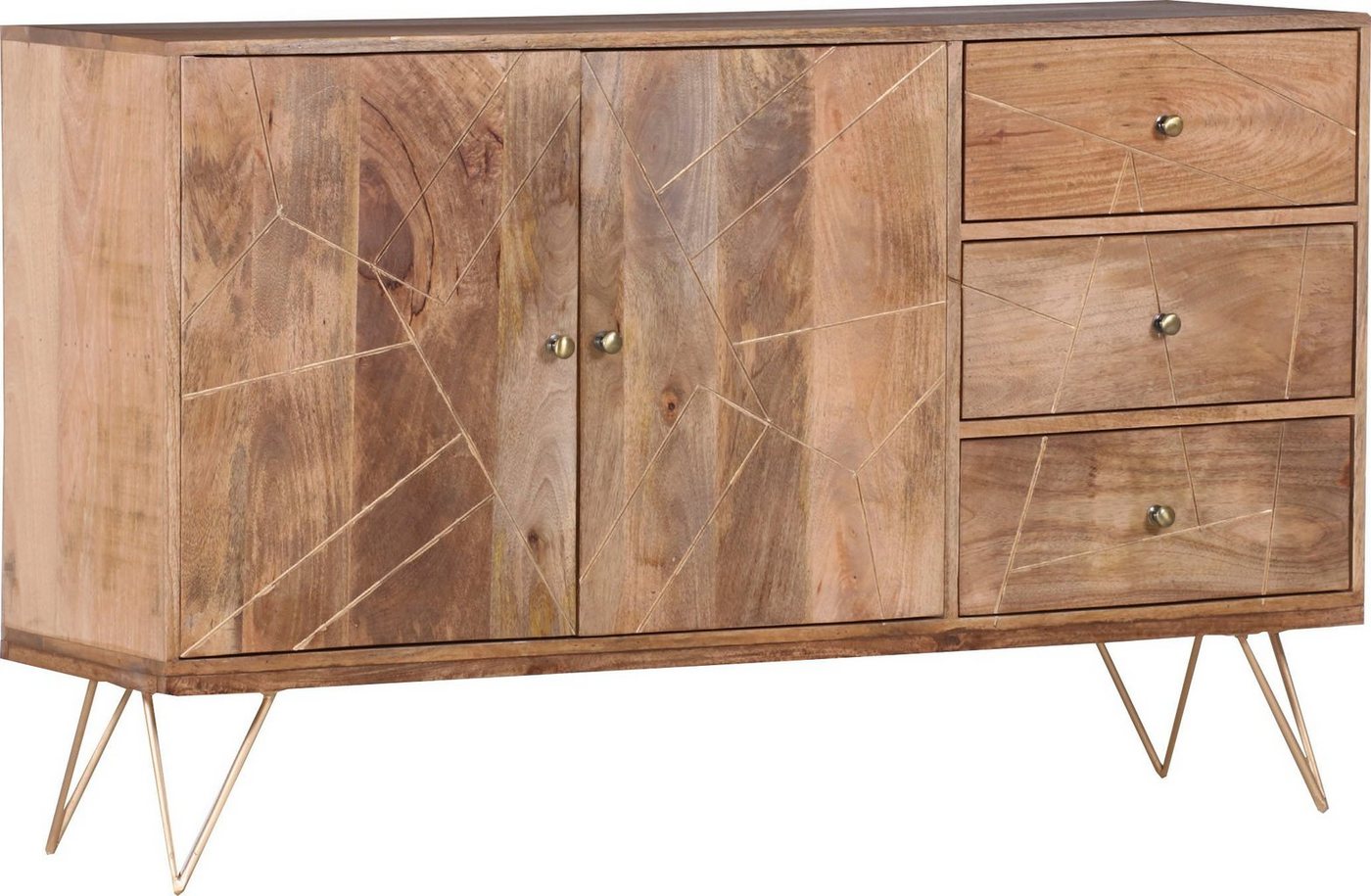 Gutmann Factory Sideboard, mit modernen Haarnadel Beinen von Gutmann Factory